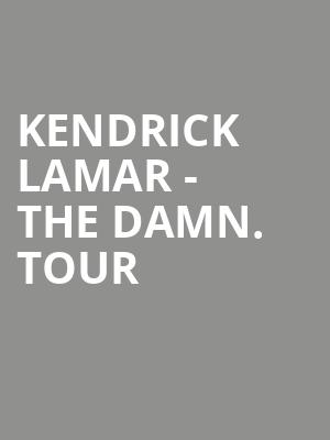 Kendrick Lamar - The DAMN. Tour at O2 Arena